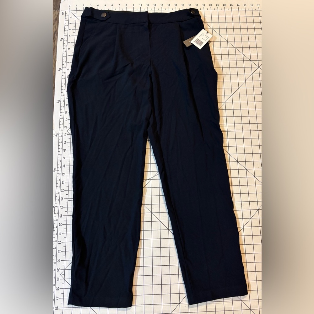 NWT Violets & Roses Women’s Size 8/29 Navy Trouser‎ Pants